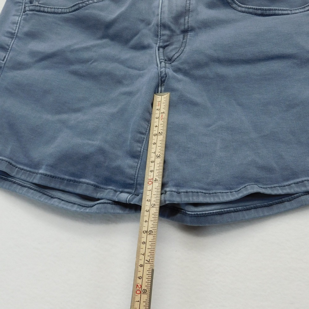American Eagle Super Stretch Midi Bermuda Shorts Women 6 Blue - Picture 4 of 6